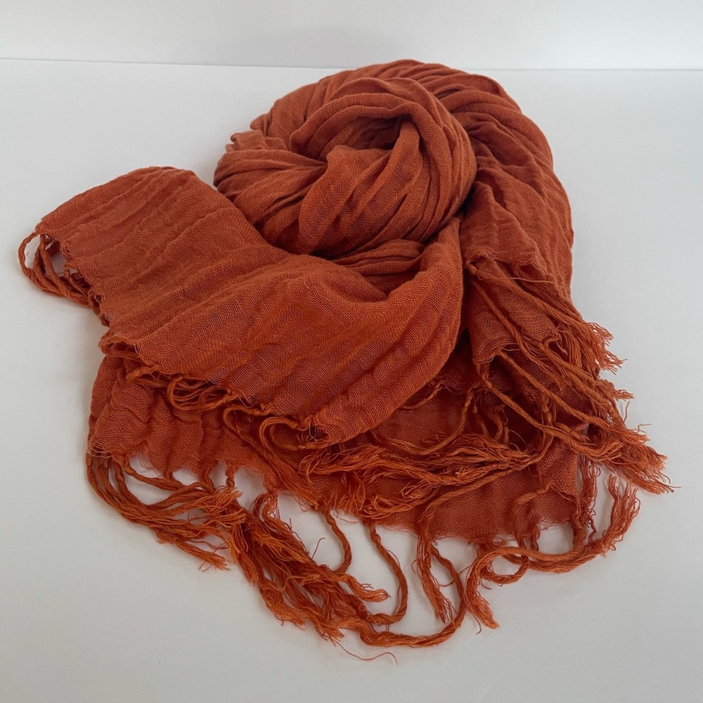 Scarf- Burnt Orange